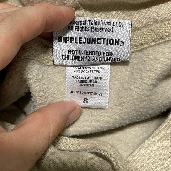 The Office Dwight Schrute False Hoodie Tan Size Small - Picture 4 of 6